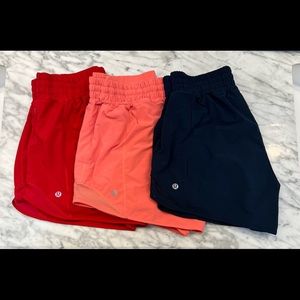 Lululemon hotty-hot High Rise 4” size 8